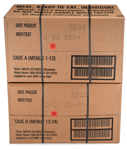 Military SOPAKCO MRE - Case (Brown Bag)
