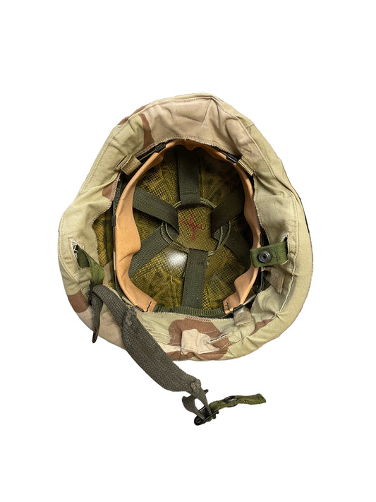 USGI PASGT Helmet & Tricolor Camo Cover