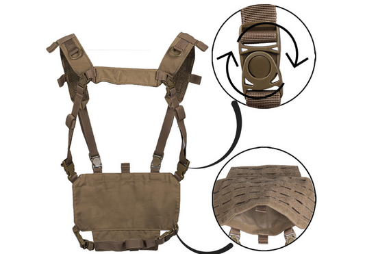 MIL-TEC® DARK COYOTE LW CHEST RIG
