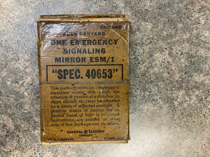 WW2 Signal Mirror (box only)