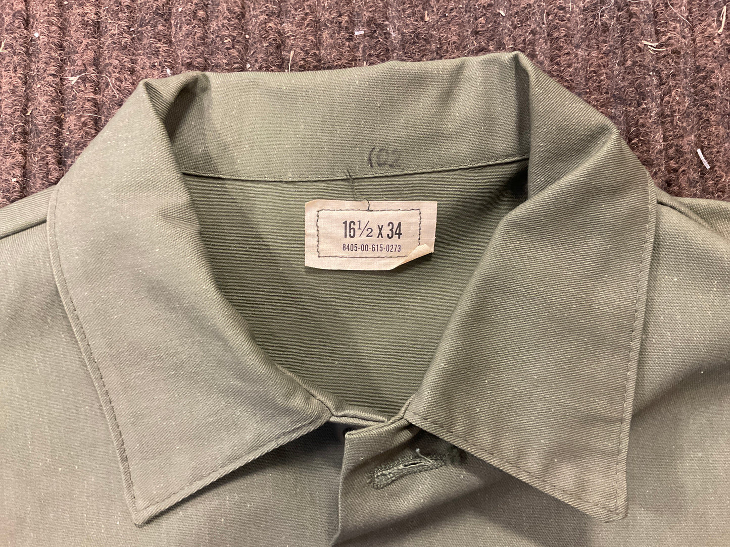 OG-507 US Air Force Olive Drab Fatigue Shirt and Trouser Set