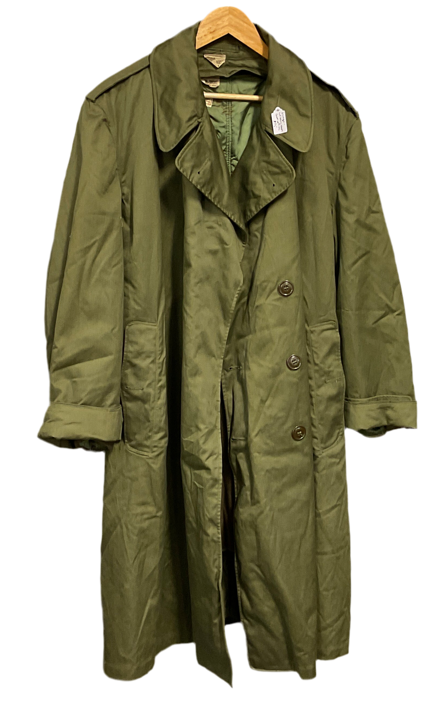 Vintage U.S. Army Trench Coat w/ Liner