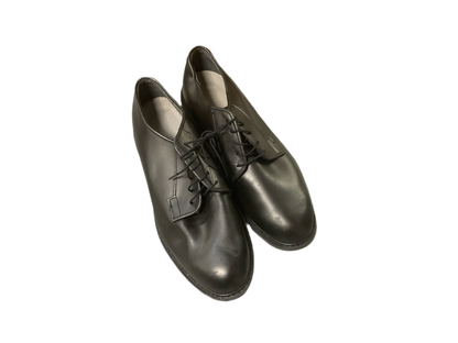 Black Leather Oxford Shoes-Various