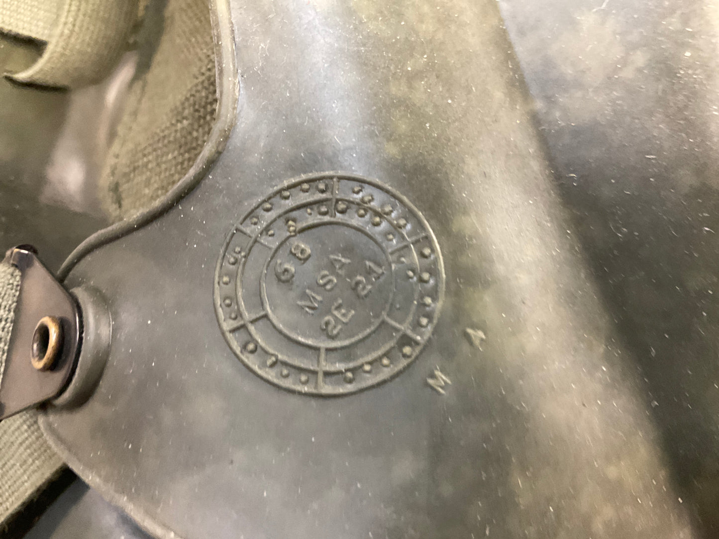 Vietnam Era XM28E4 Riot Control Agent Gas Mask