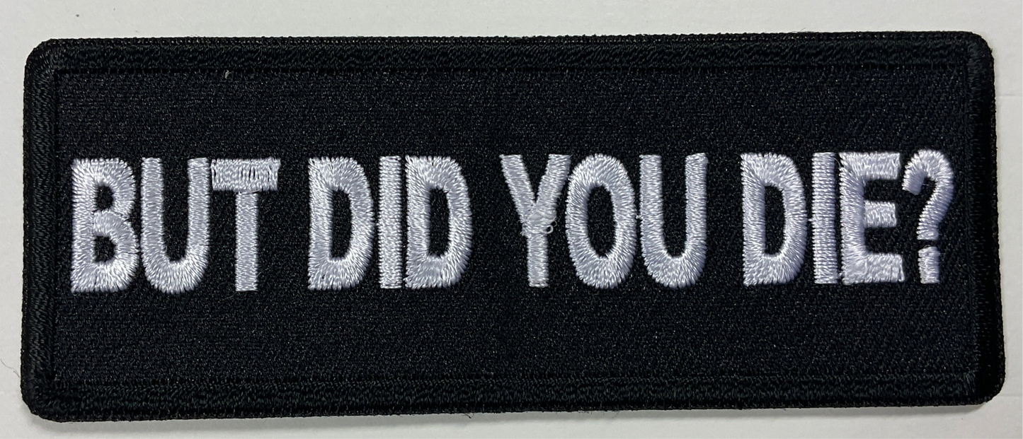 Morale patches-variety