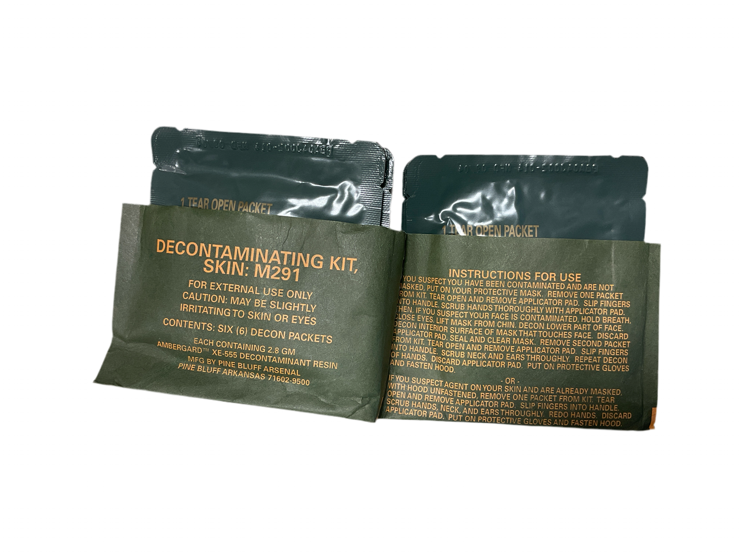 M291 Skin Decontaminating Kit