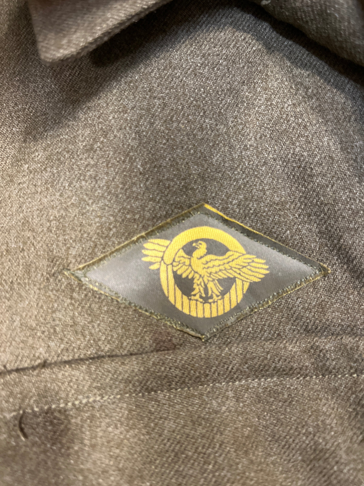 Vintage WWII M-1944 Wool "Ike" Jacket with insignia