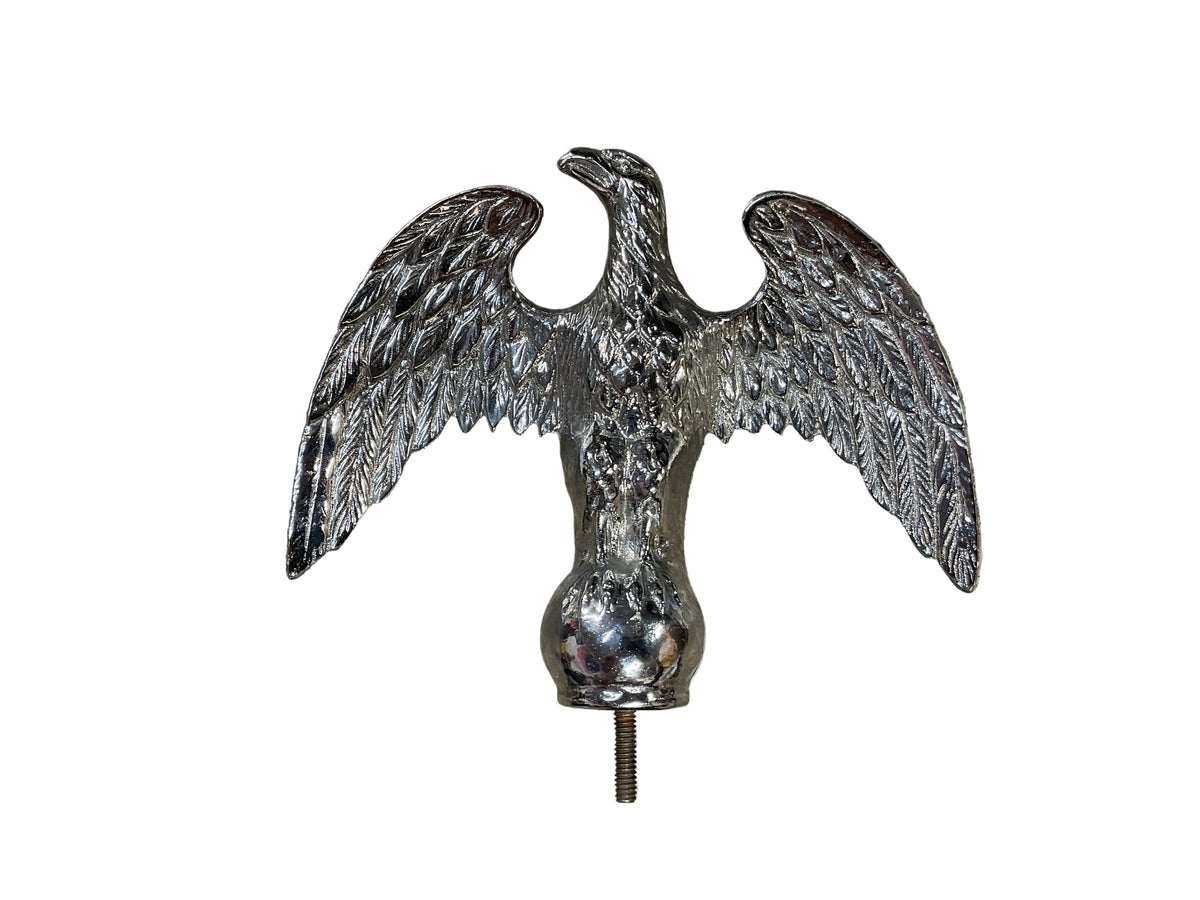 Chrome Eagle Flag Pole Topper