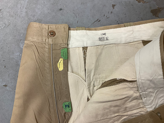 Vintage Twill Khaki Shorts