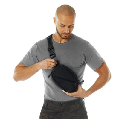 Rothco Crossbody Day Bag-black