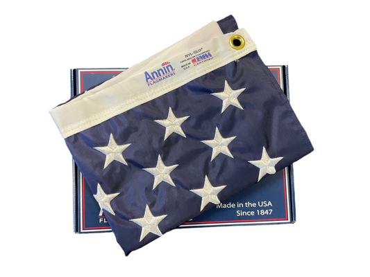 Embroidered Stars USA Flag