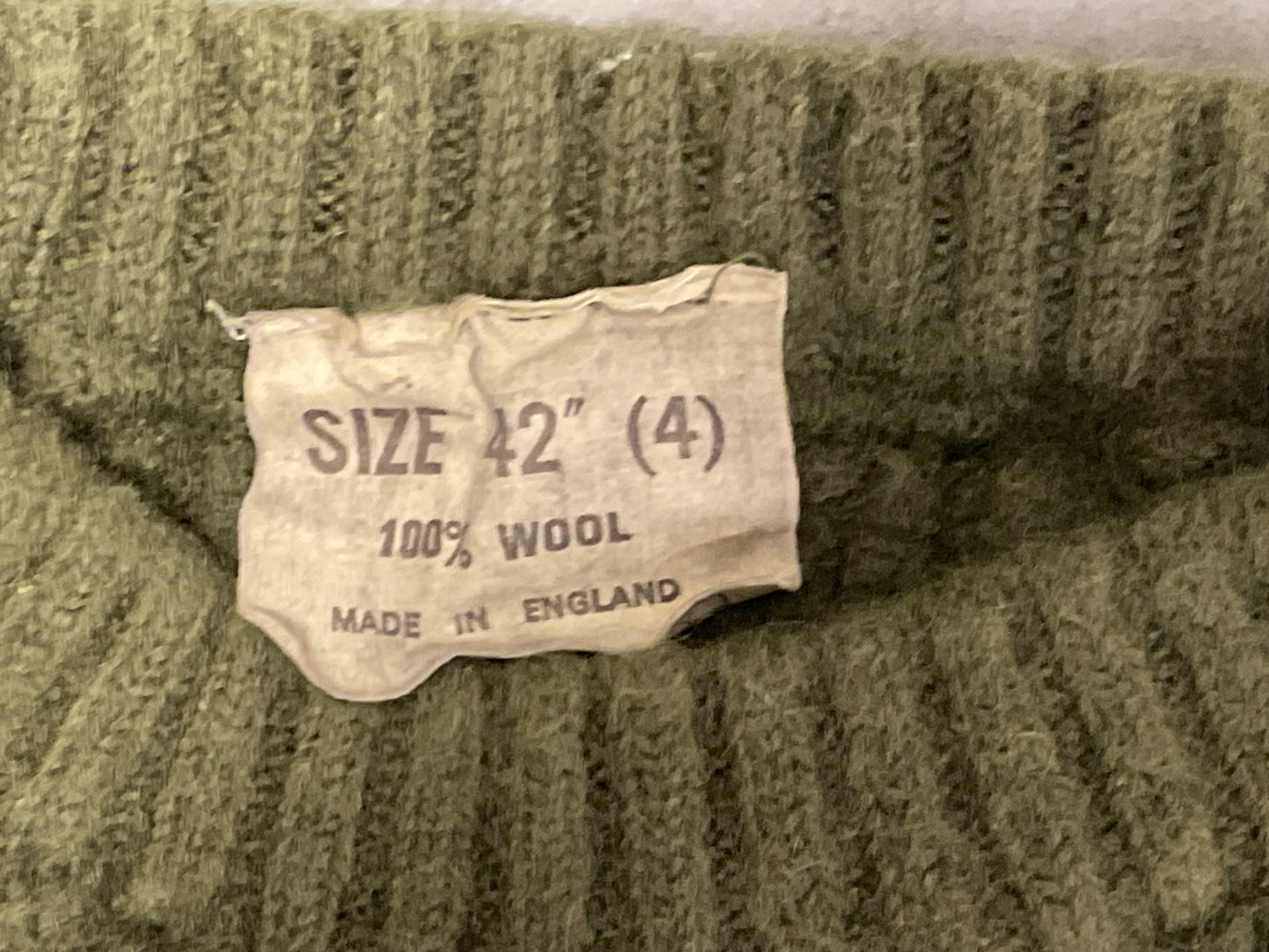 Wool Commando Sweater