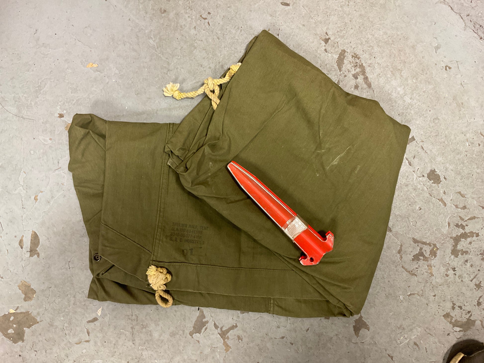 Shelter Half, Tent – Second Chance Surplus
