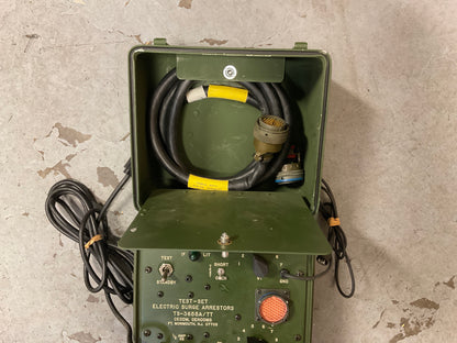 Vintage US Military Electric Surge Arrestors Test Set