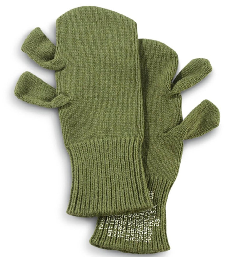 M65 US Military Surplus Trigger Finger Mittens w/ Liners