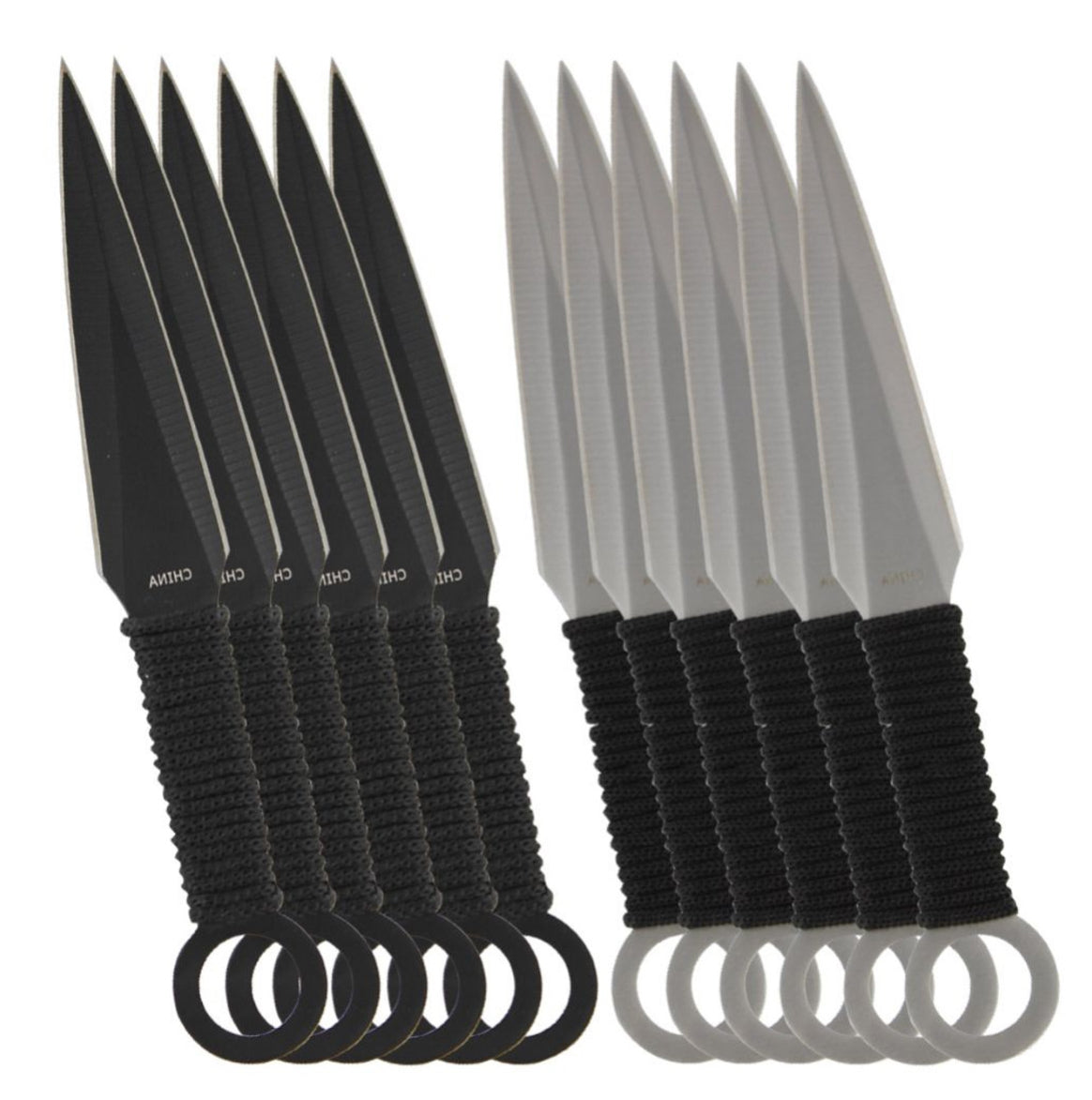 Deadly Dozen Throwing Knives Set