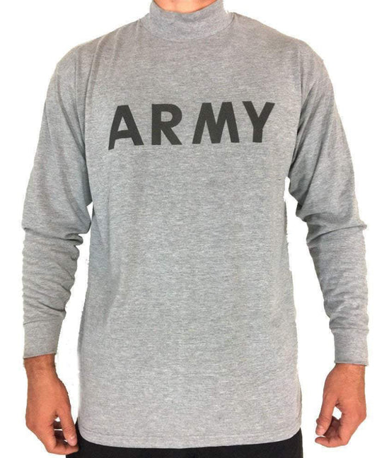 Army Long Sleeve PT Shirt