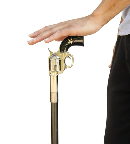 Outlaw Colt 45 Cane w/ Free-Spinning Chamber
