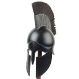 Dark Greek Corinthian Helmet