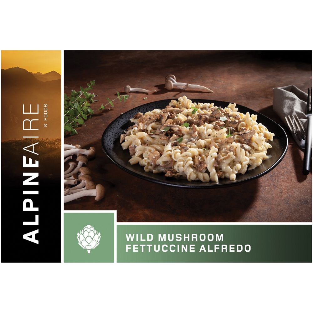 Alpine Aire Wild Mushroom Fettucine Alfredo Freeze Dried Meal