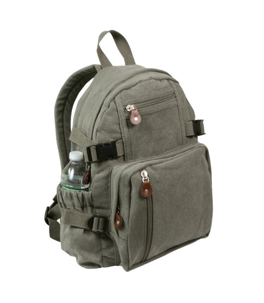 Rothco Vintage Mini Backpack- OD