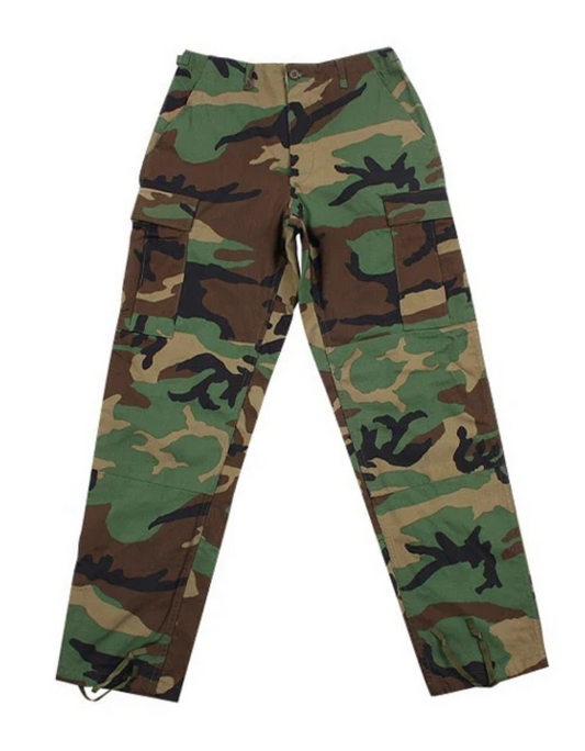 U.S. Military Woodland BDU Trousers - Used