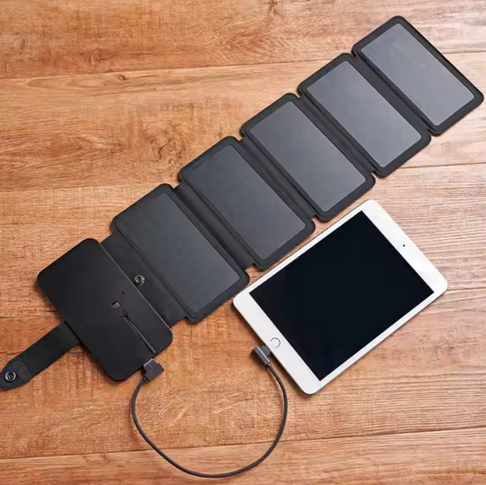 Portable 5 Panel Solar Charger