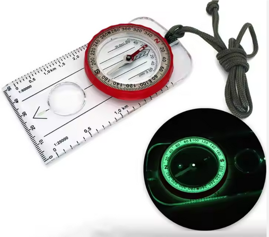 Waterproof Luminous Map Compass