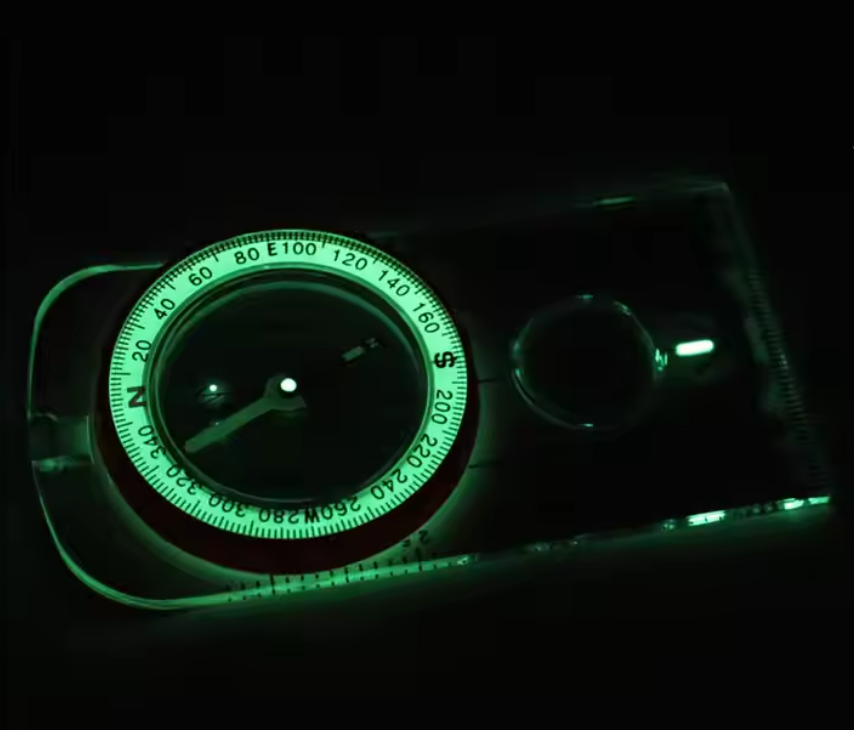 Waterproof Luminous Map Compass