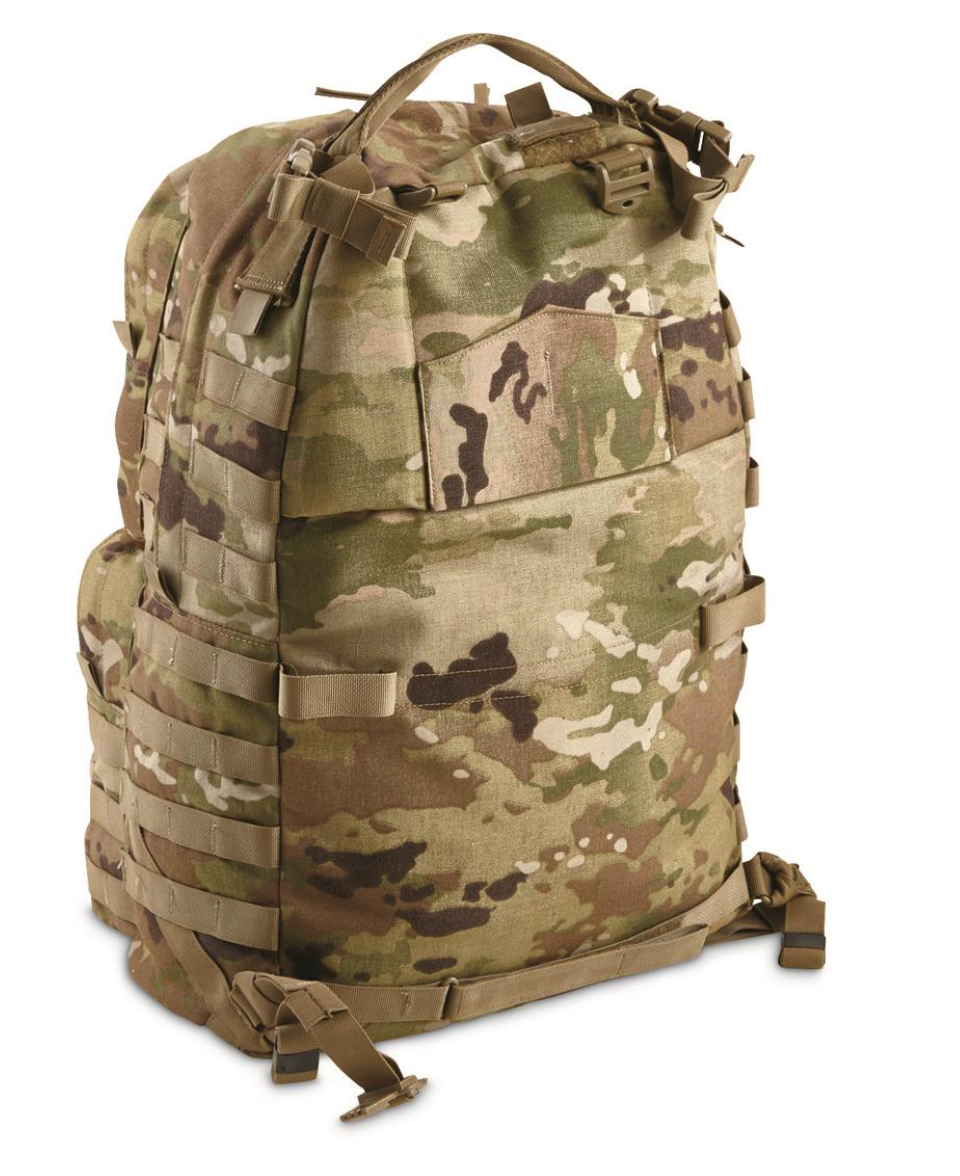 Multicam MOLLE II Medium Rucksack No Shoulder straps frame belt Second Chance Surplus