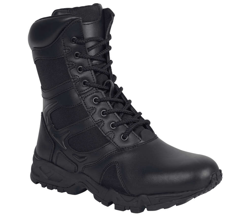 Rothco Forced Entry Deployment Boot With Side Zipper - 8 Inch