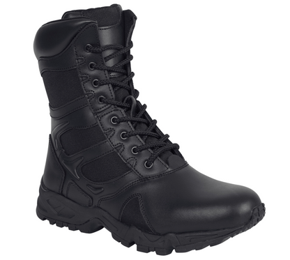 Rothco Forced Entry Deployment Boot With Side Zipper - 8 Inch
