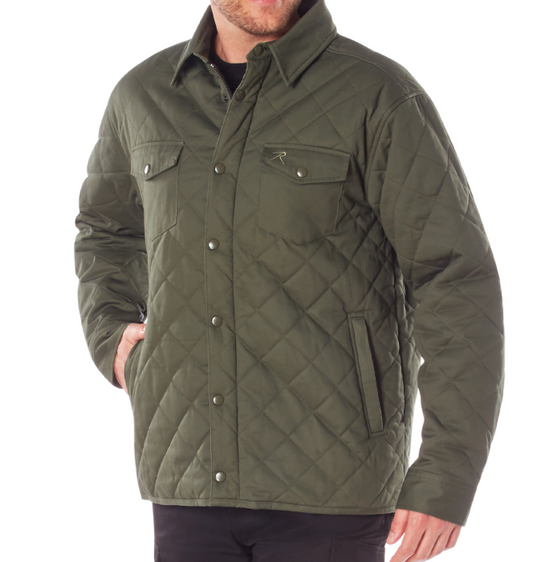 Rothco Diamond Quilted Cotton Jacket
