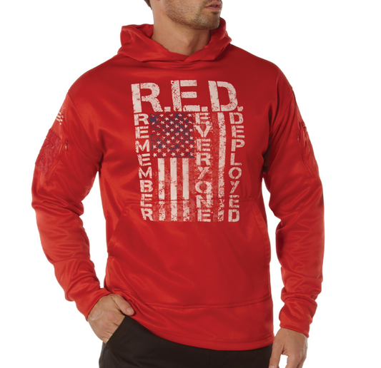 Rothco Concealed Carry R.E.D. (Remember Everyone Deployed) Hoodie