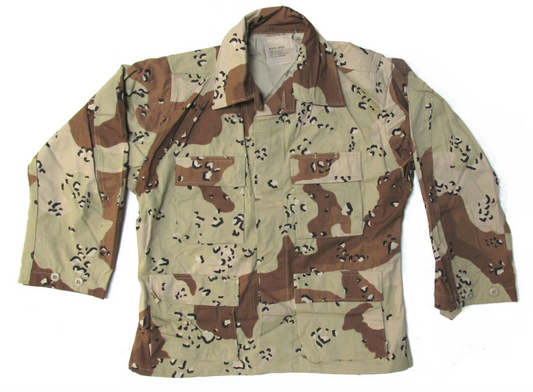 6 Color Chocolate Chip Camo Coat