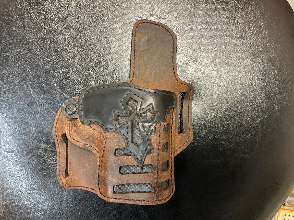 Versacarry Leather Holster for Compact S& W