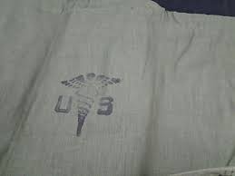 Vintage US Military Patient's Effects Bag