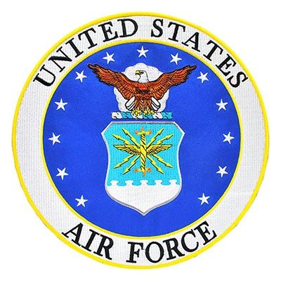 US Military 3" Round Velcro Patches